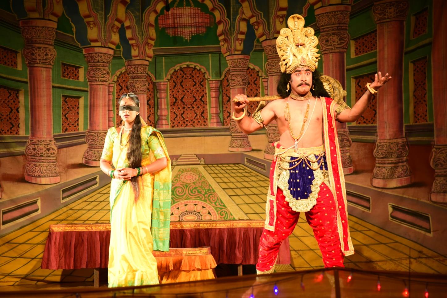 Scene from Kurukshethra