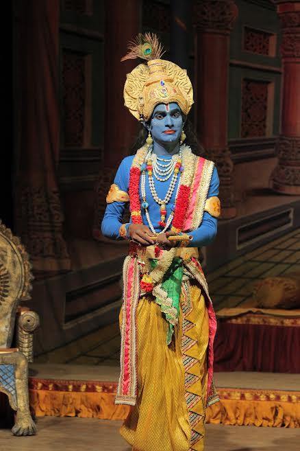 A scene from Kurukshethra, directed by Dr. M. Ganesha
