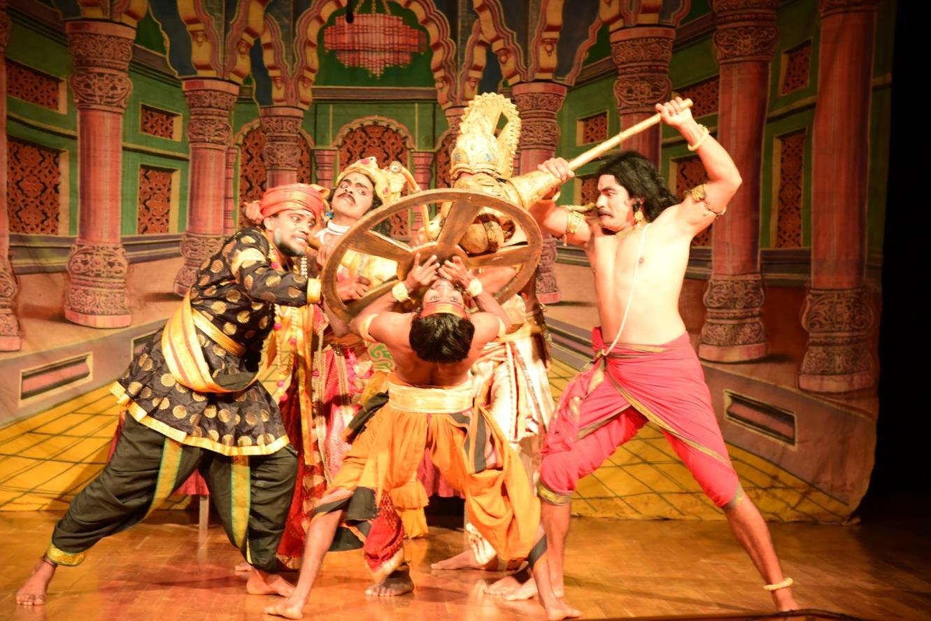 Scene from Kurukshethra